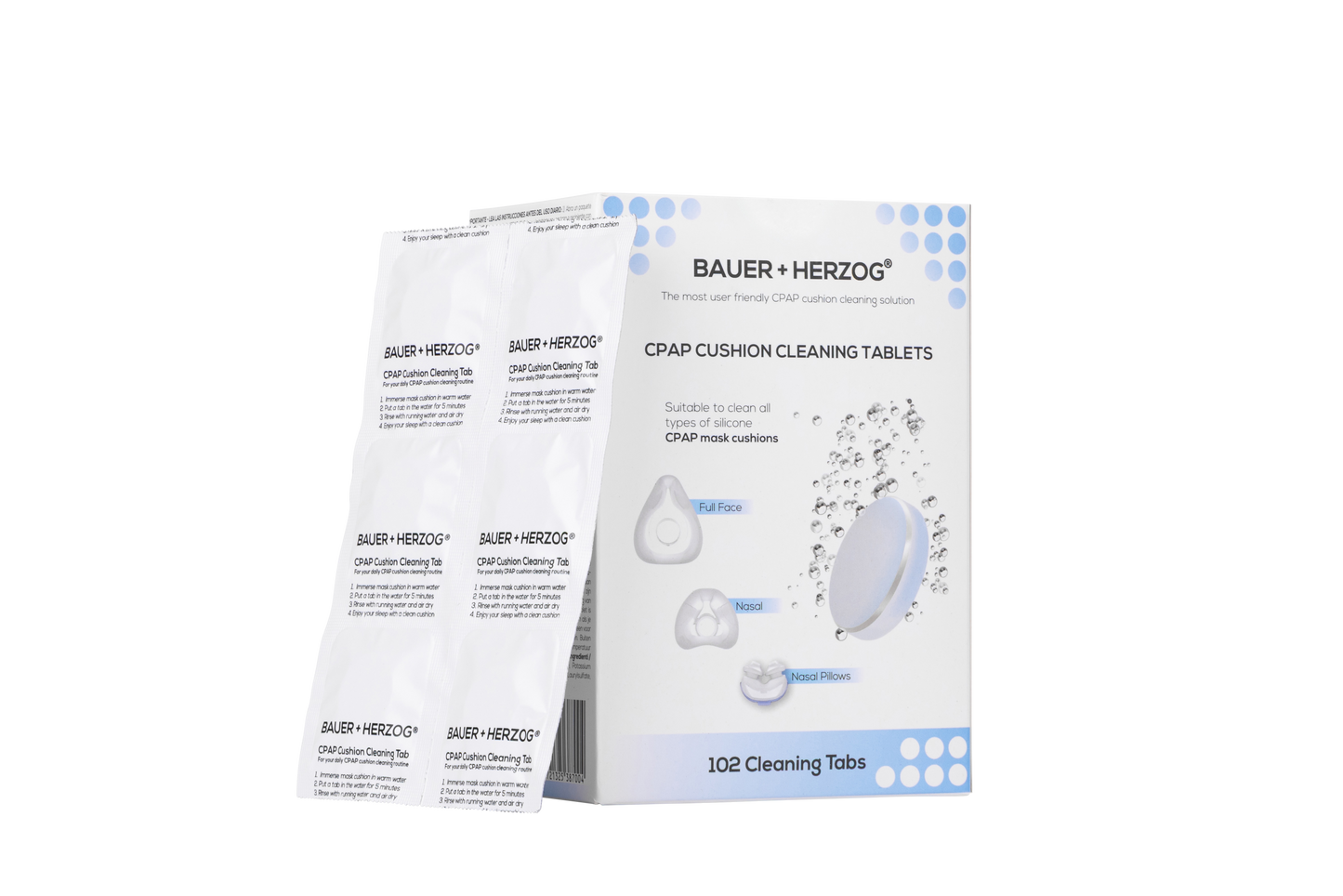 CPAP Cushion Cleaning Tablets